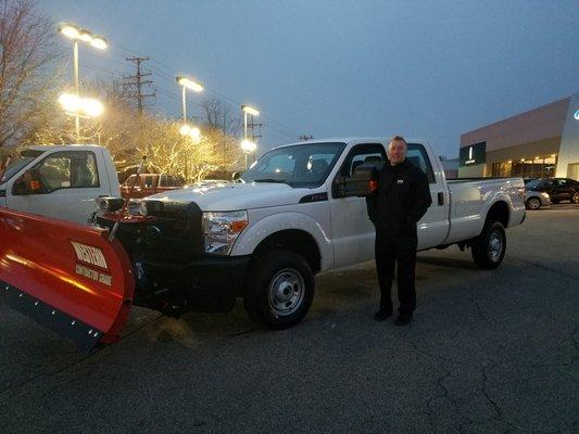 American Snow & Plowing services NEW F250 2017