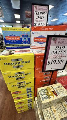 Happy Dad * Dad Water * Happy Dad Hard Seltzer