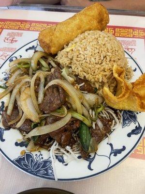 Mongolian Beef Lunch Special