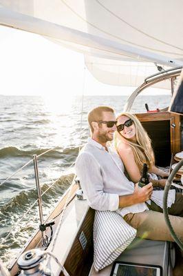 Sunset sailing cruises OBX