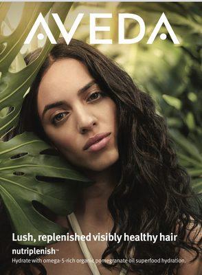 Luxurious beautiful hair. Aveda is the answer