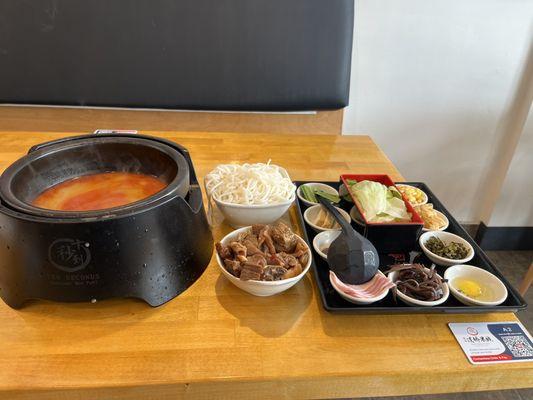 R12. Spicy Beef Brisket Soup with Rice Noodles