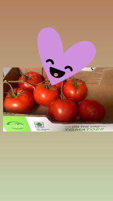 fresh tomato's