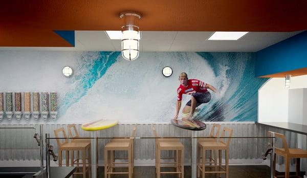 New franchise start up, located at a surfers beach. it, fun, young and energetic. State | Florida