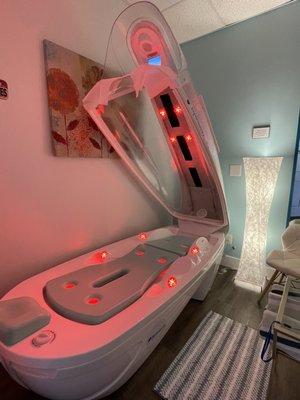 Our new Hydration pod will leave your skin silky soft and your body and mind relaxed and rejuvenated!