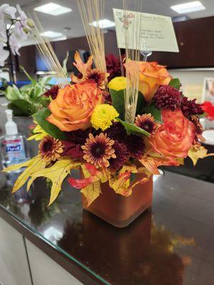 Beautiful Fall Arrangement