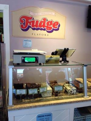 They make fudge here also