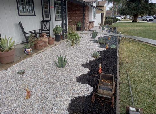 Front landscaping