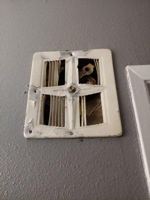 Vent(?) In the bathroom.