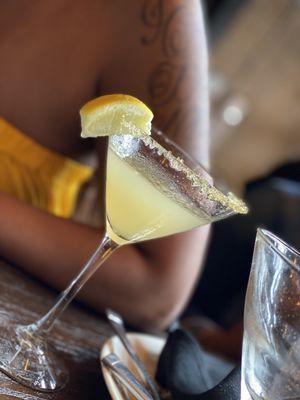 Lemon drop martini