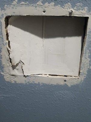 Hole in wall