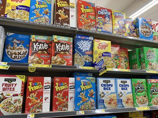 Cereal aisle