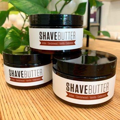 Shave butter made in the shop