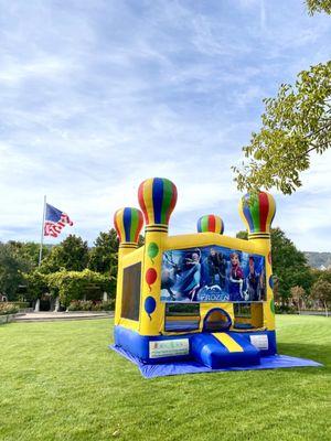 Frozen bouncy house