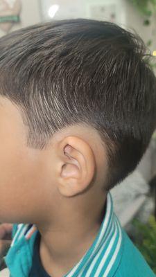 Boys Haircut - mid fade