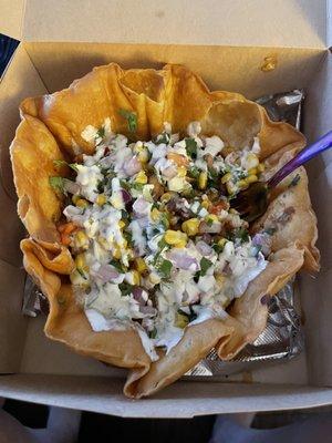 MANGO HABANERO GRILLED CHICKEN TACO SALAD