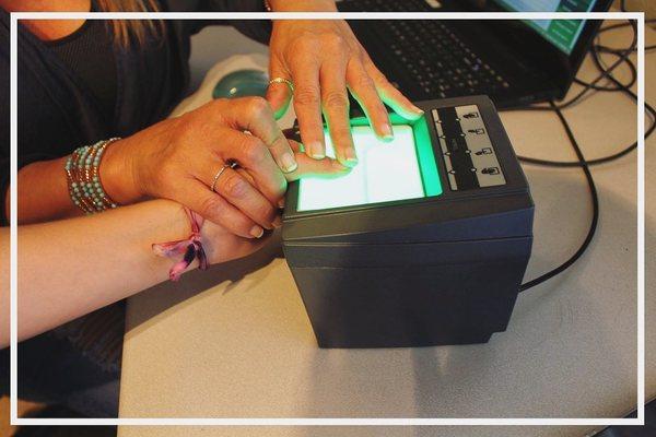 Live Scan Fingerprints