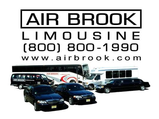 Air Brook Limousine, Inc.  24 hours a day-7 days a week-365 days a year.  Call us today at 1-800-800-1990 to book your reservation.