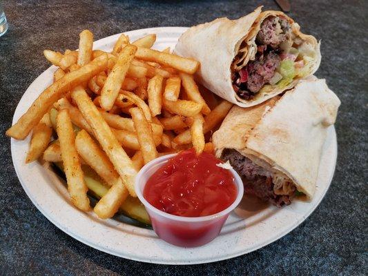 Lamb Kofta wrap