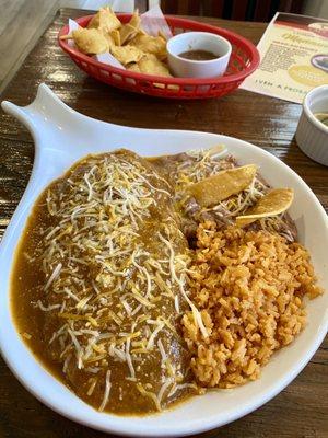 Chile Relleno cooked to perfection.