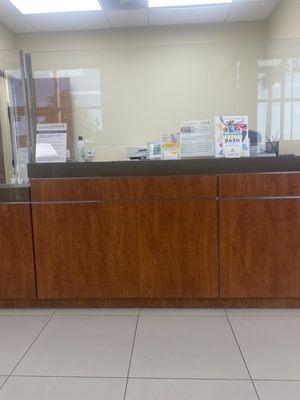 Front desk