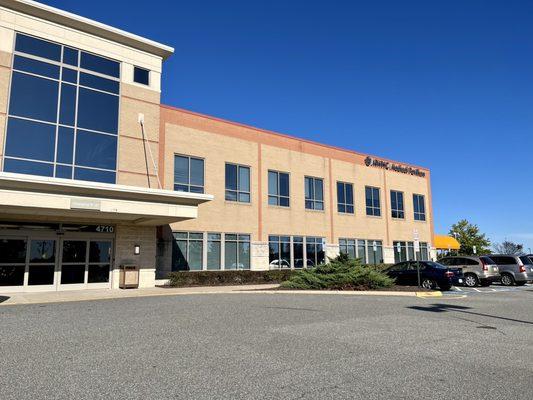 MWHC Medical Pavilion Building. Allergy Partners is located inside on the second floor