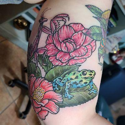 Fresh inside upper arm piece done by Tiffany