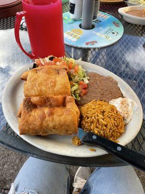 Chicken Chimichanga