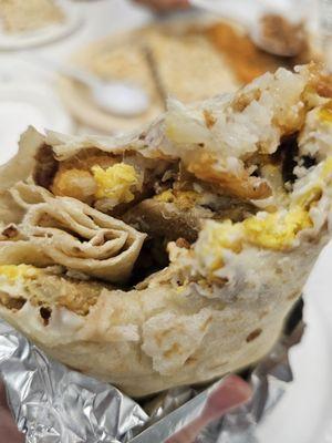 Breakfast burrito is my favorite