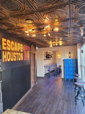 Inside of Escape It Houston West Location