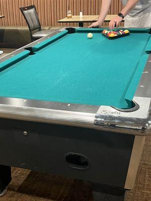 Hey there it is again! Pool table