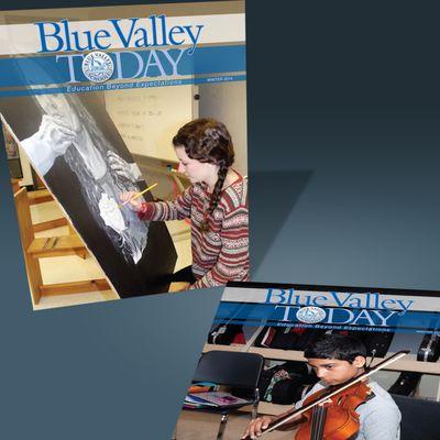 School District Communications Dept - magazine masthead