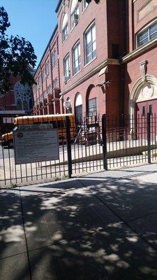 St. Joseph's Child Development Center - south side of the bldg