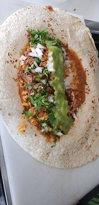 Burrito de birria