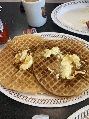 My First time ever eating at a Waffle House. This was my favorite!