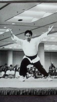 Sifu performing Luo Han Kuen