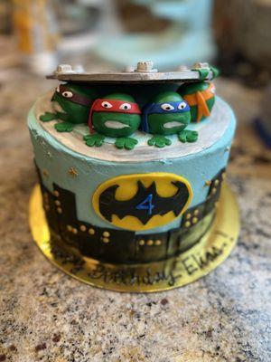 Ninja Turtle Cake