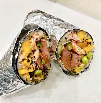 New item available now:Sushi burritos