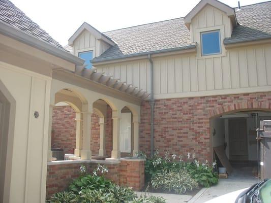 Exterior - we can match your existing color perfectly... it's amazing what a fresh coat can do for the exterior of a home.