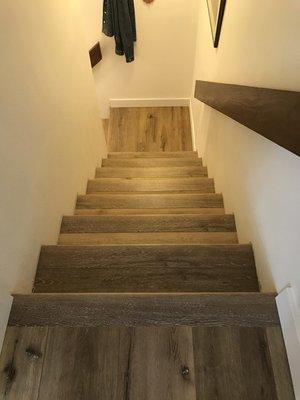 Vinyl Flooring Installation In A Home In North Park.