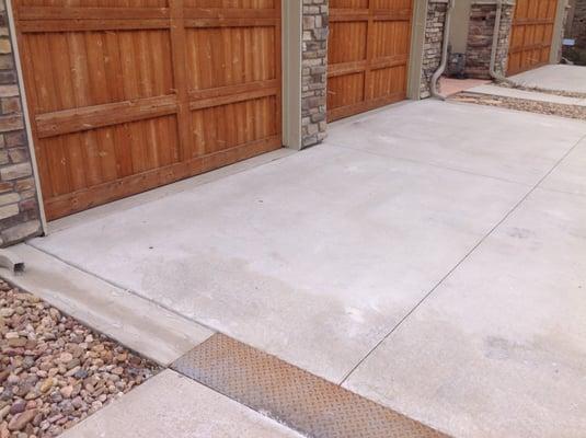 Driveway lift completed