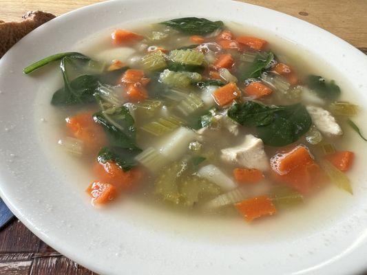 Turkey vegetable soup