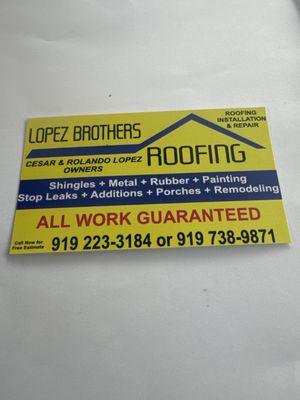 Lopez Brothers Roofing