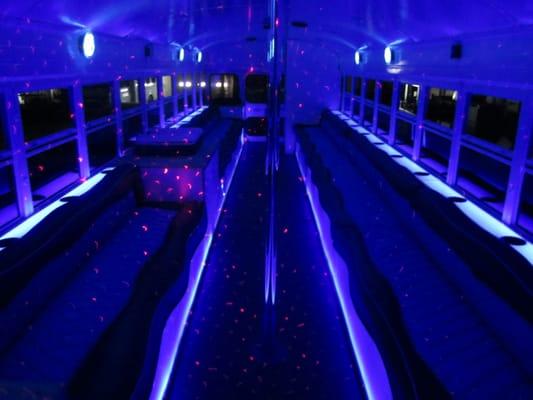 White Knight Party Bus Limo. Call (651) 307-6619 or visit www.PartyBusMN.com