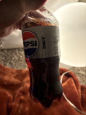 Warm Diet Pepsi