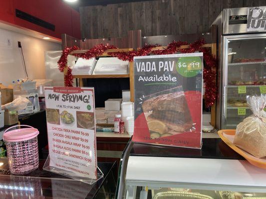 Vada Pav regularly $6.99