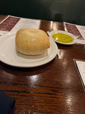 Fresh Bread and Olive Oil