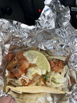 Fish Tacos.