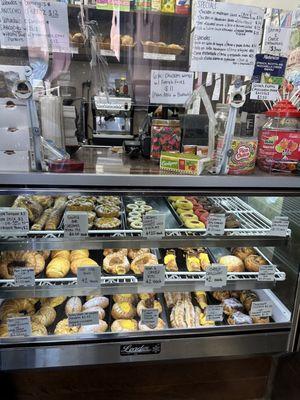 Pastries by the counter