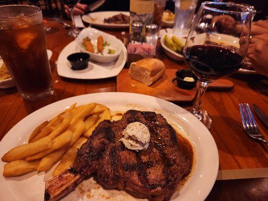 18 oz The "Delmonico" Topped with a Rosemary Gorgonzola Reduction - *TO DIE FOR*